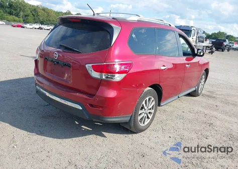 2013 Nissan Pathfinder Sv z USA, uszkodzony, nr VIN 5N1AR2MM9DC605590